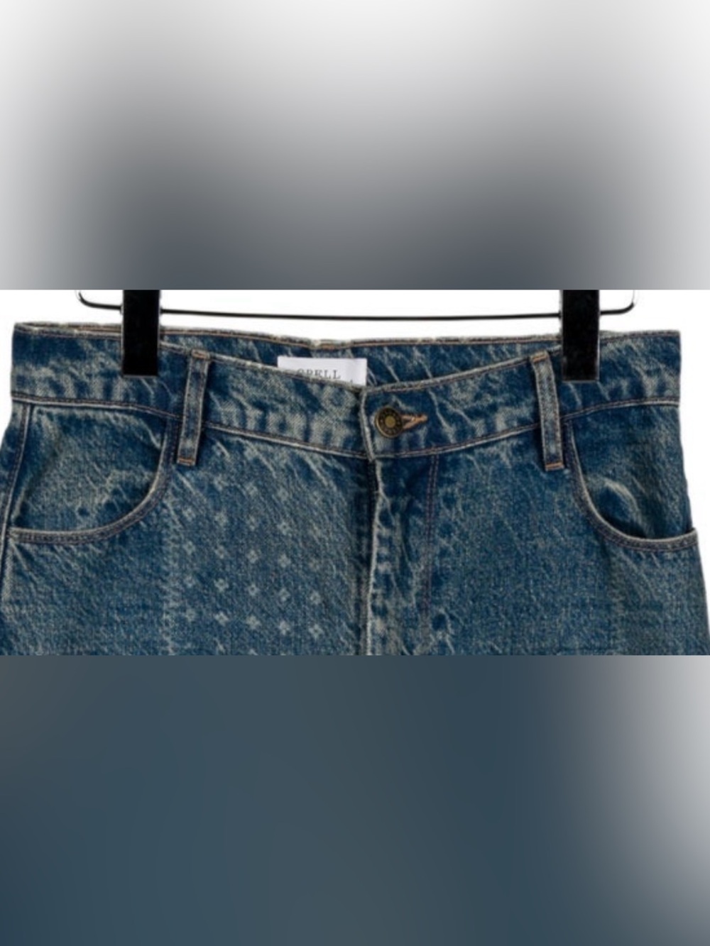 Spell Road Trip Denim Jean Bandana Small - Picture 5 of 13